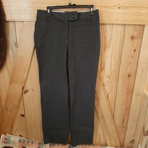 Dalia Collection Womens Gray Dress Pants 8